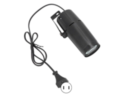 Luz de feixe LED 12W, efeito estético, branco, para Ktv, palco, casa, plug US S/MARCA