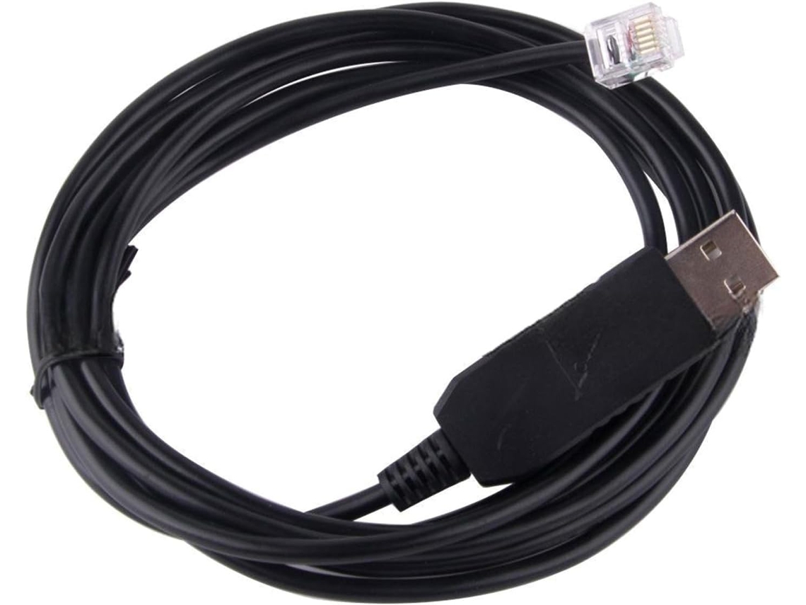 Cabo De Conexão Usb Para Rj12 Rs232 Pl2303ra. Chip Fácil Usar