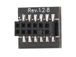 Módulo Tpm 2.0 Para Msi 12pin Spi Seguro Estável Durável Win 11 Módulo Spi De 12 Pinos