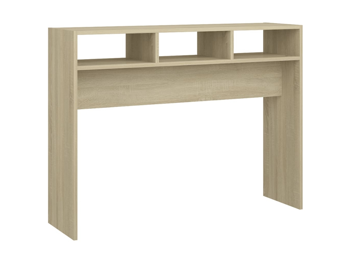 Console Table, Console Tables Vidaxl Marrom Madeira Processada (n/a)