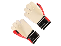 Urbannova-luvas De Goleiro Futebol Adulto Vermelho Anti Derrapante Latex Tamanho 8 10