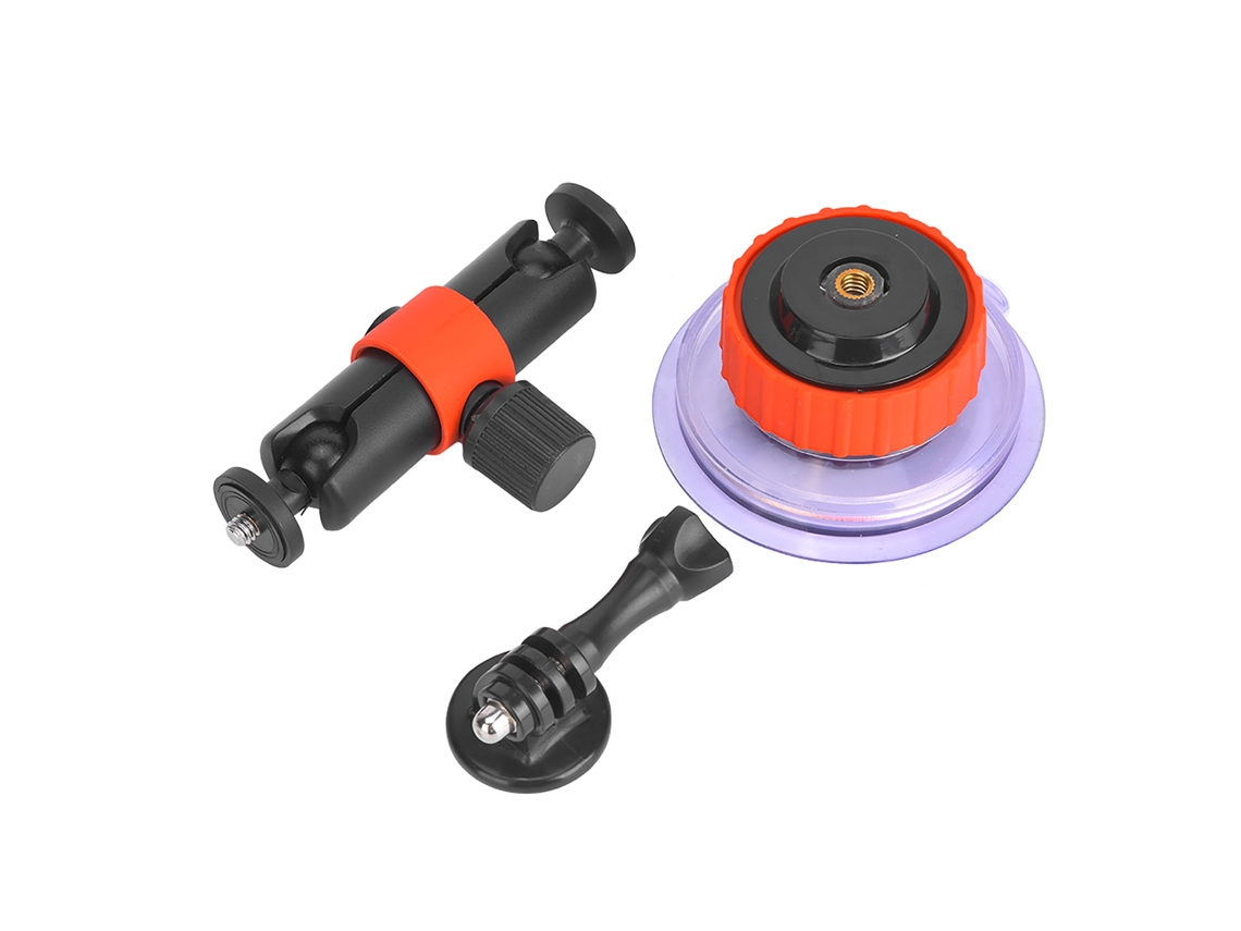 Suporte universal para câmera esportiva veicular com ventosa, compatível com DJI Osmo Action/GoPro Hero 7/6/5 LAXISCREED