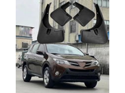 4x Barras De Lodo Carro Toyota Rav4 2013 2015 Guardas Frontais E Traseiras