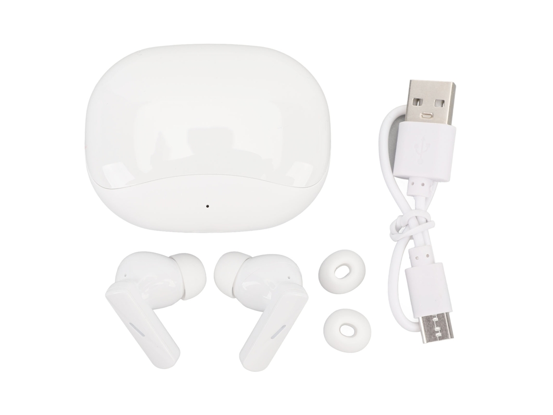 Aetheria fones de Ouvido Sem Fio Bluetooth 5.4 Hifi 9d Anc Intra auricular com Estojo de Carregamento para Esportes