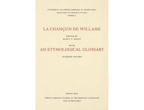 Livro La Chancun De Willame De Iseley E Nancy (francês)