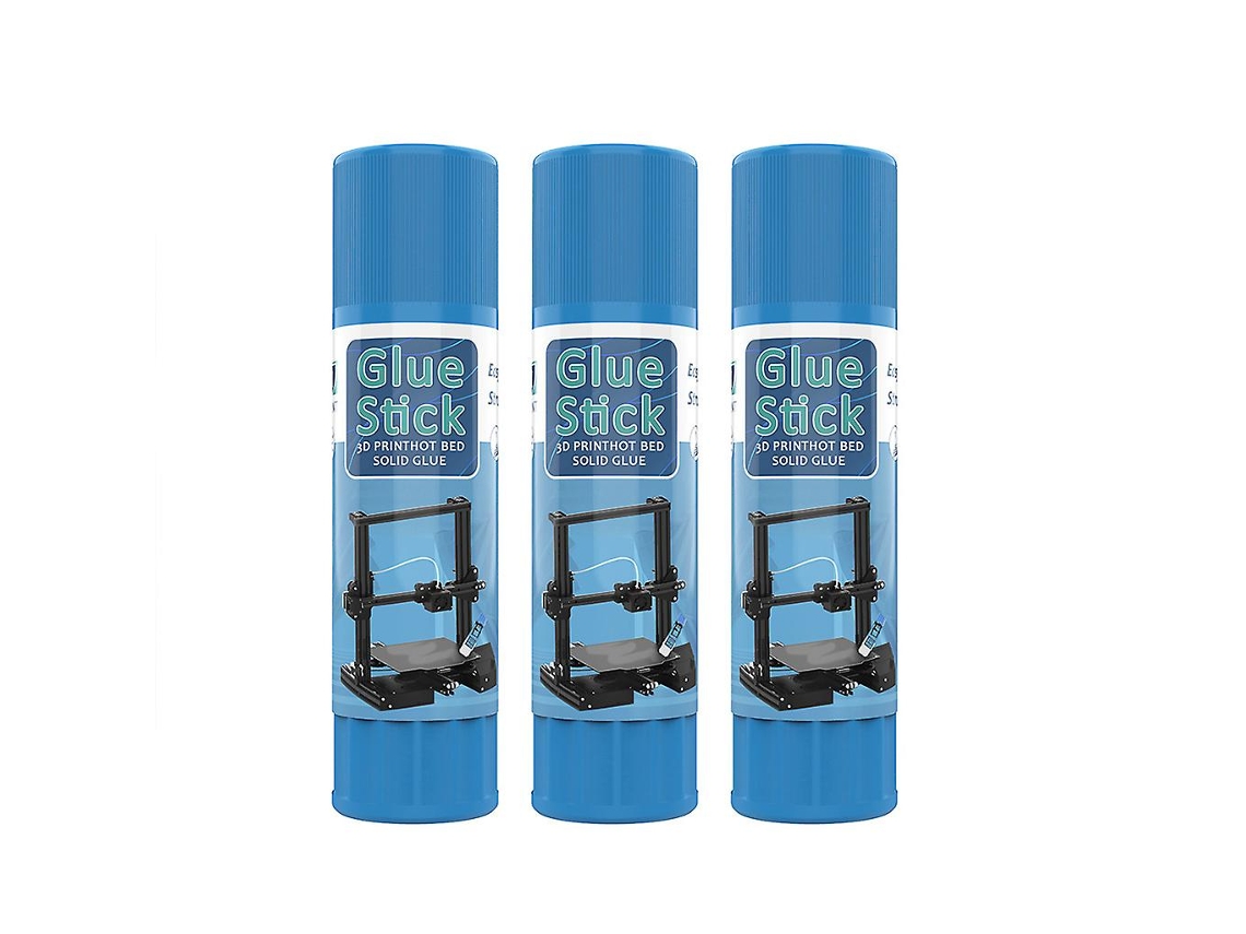 Bastões De Cola Adesiva 3 Peças Para Impressora 3d Cama Quente Pla Vidro Abs Petg Cpe