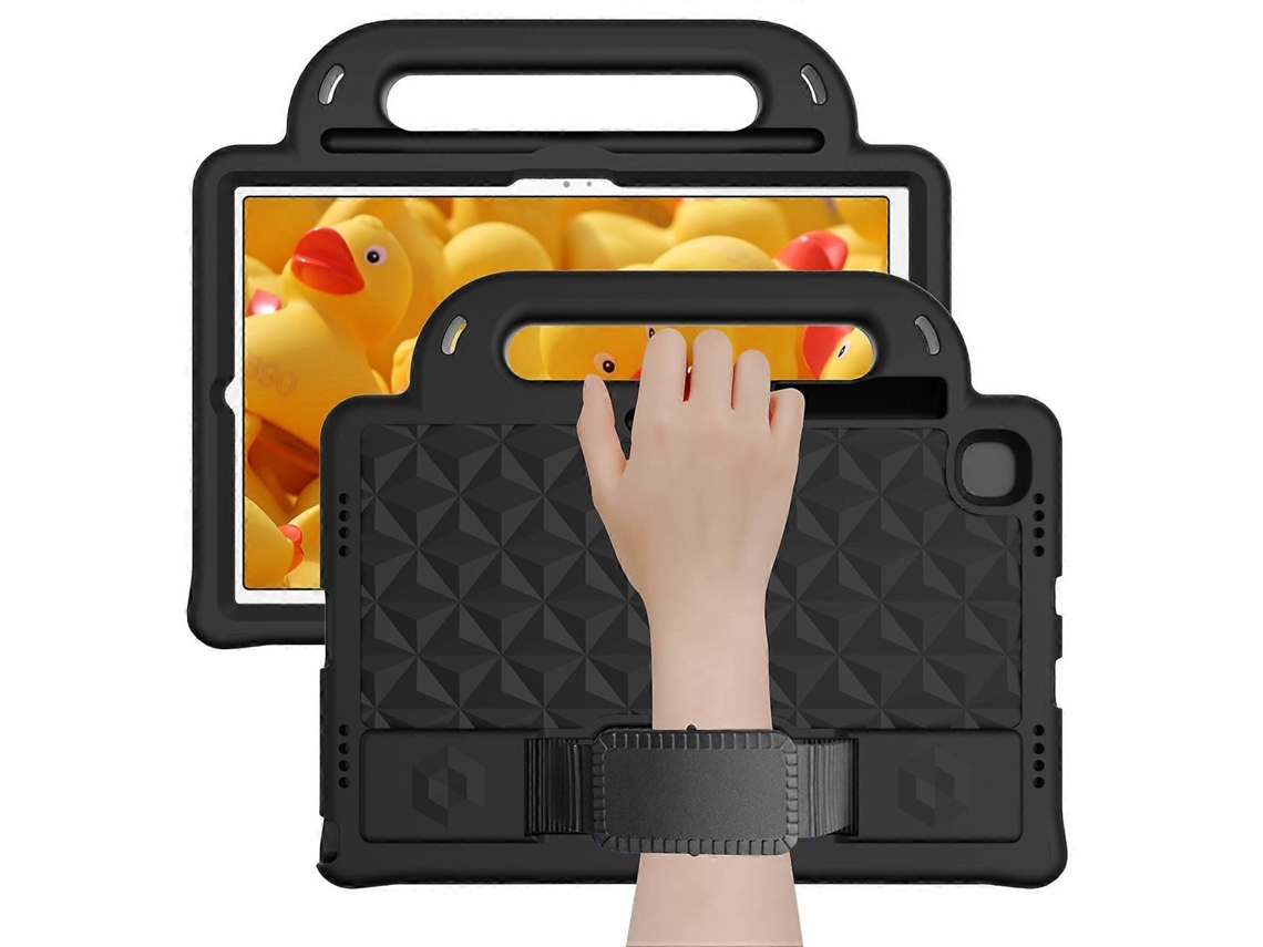 Capa Protetora Resistente A Quedas E Impactos Em Eva Para Lenovo Tab M10 Plus Tb-x606 10.3 Diamond Series, Com Suporte E Alça.