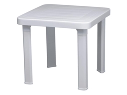 Mesa Lateral Exterior 47x47 Branco Andorra Garbar