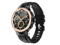 Smartwatch Masculino, Bestvite Fitness Tracker, IP68 À Prova Dágua, Dourado