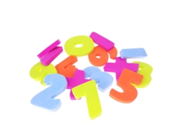 Brinquedos De Banho OLMITOS Bonecos de eva numbers escabbo
