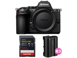 Z5 Ii + 1 Sandisk 512gb Extreme Pro Uhs ii Sdxc + 3 Nikon En el15c + Ebook “20 Dicas para Fotos Que Impressionam” NIKON