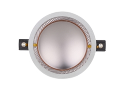 Bobina Móvil Plana para Tweeter Con Película de Titanio de 65,5 Mm Y 8 Ω. Accesorio Profesional para Altavoces.