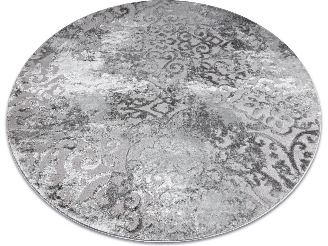 Tapete de Interior DYWANY LUSZCZOW Mefe 8724 (Cinzento - 200 cm - Polipropileno)