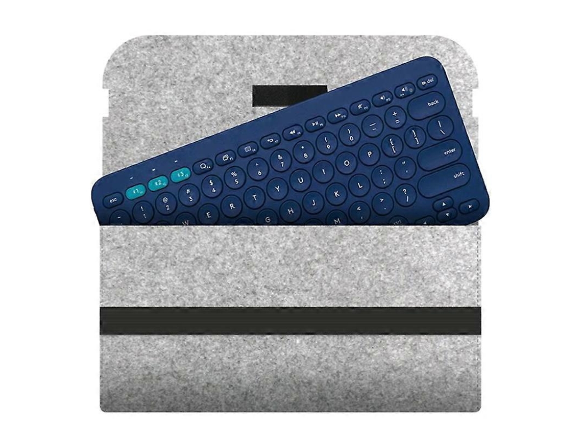 Bolsa De Feltro De Lã Para Teclado Sem Fio K380 K480 Ly Ebike