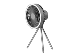 Ventilador Com Lanterna Led Usb Para Camping
