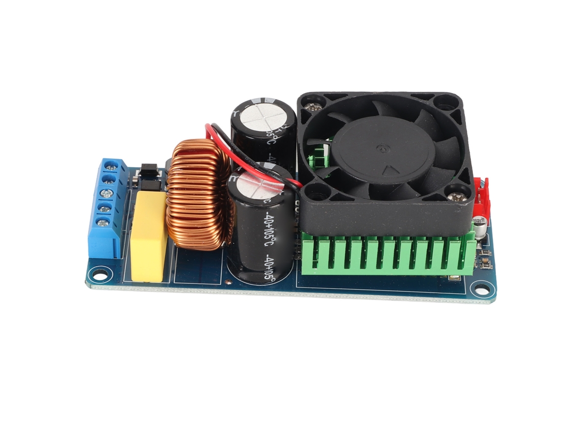 PLACA DE AMPLIFICADOR IR2092S 500W MONO COM COOLER PARA SISTEMA DE SOM DIY Mali