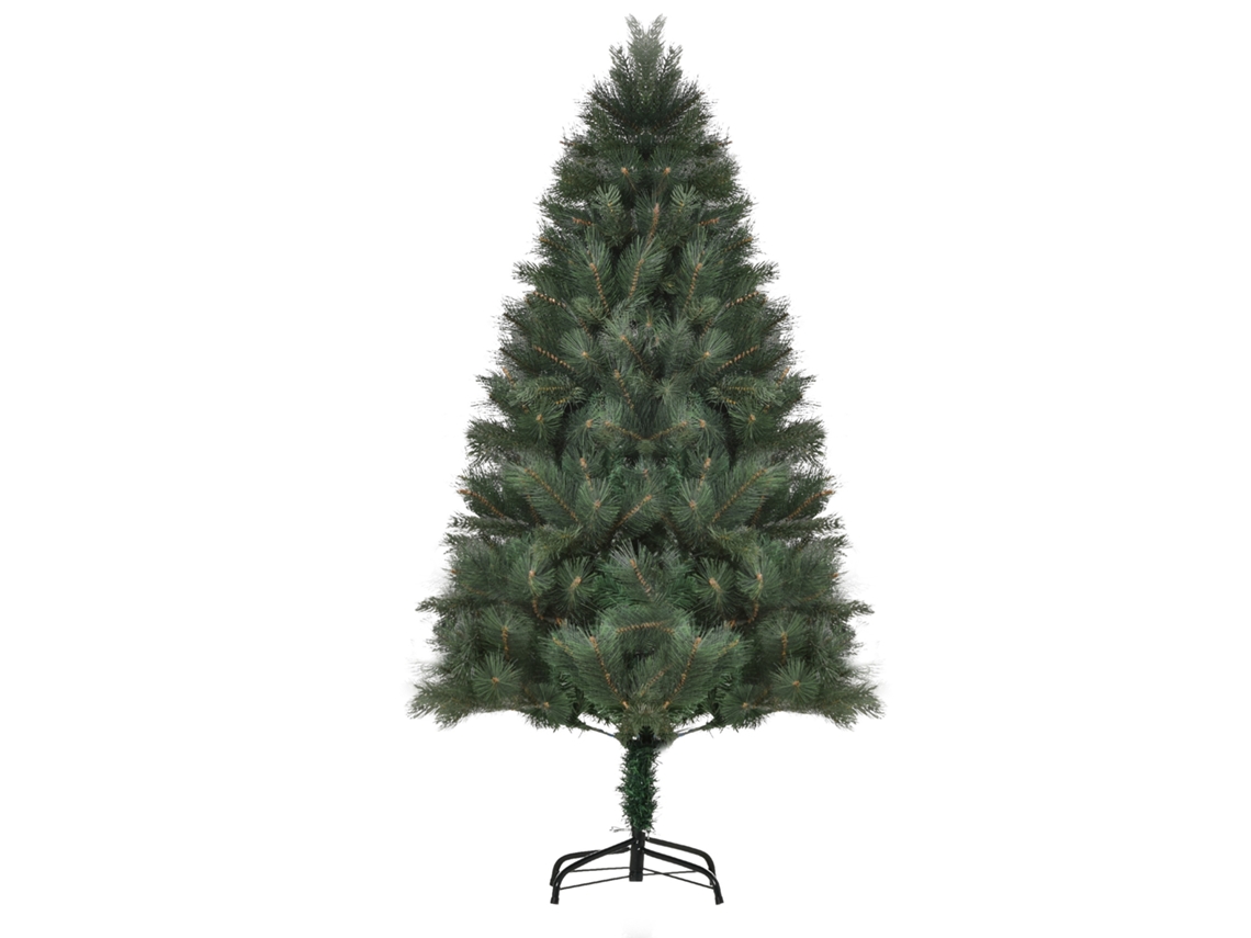Árvore de Natal Ø90 X 180 Cm, Pinheiro Artificial, Vestido Realista de Agulha, Verde Ge