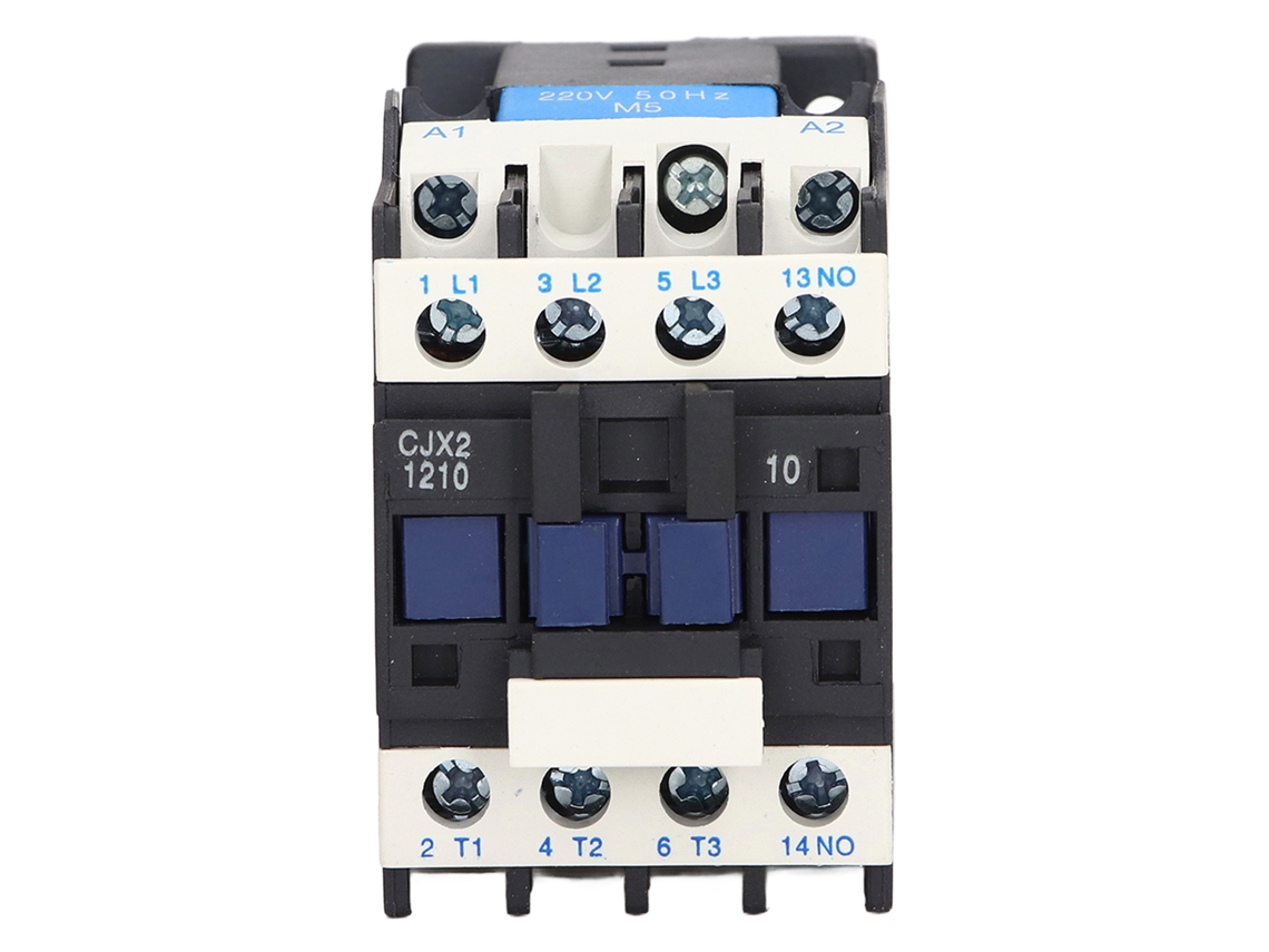 Contator Ca CJX2 1210 12a 220v 50hz contato de prata instalação elétrica distribuição energia | S/MARCA