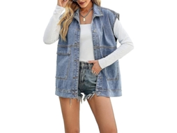 CHALECO ACOLCHADO MYSTDIY Sem Mangas, Impermeável, Brilho, Leve, Unissex