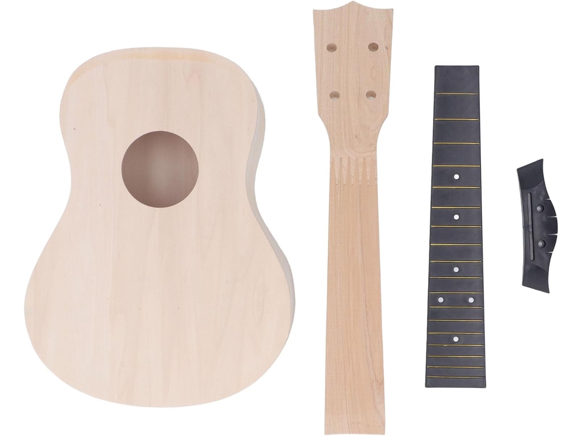Kit De Ukulele Faça Você Mesmo, 60 Cm, Kit Para Construção De Ukulele