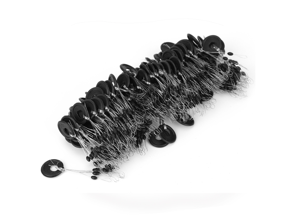 Parada de Flutuador de Pesca de Borracha Oval 100un