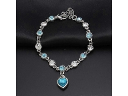 Nova Pulseira De Cristal Da Moda azul