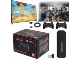 X2 Plus 64g 30000 Jogos Gd10 Pro 4k Game Stick 3d Hd Retro Videogame Console Controle Sem Fio Tv 50 Emulador Para Ps1/n64/dc S Ly Ebike
