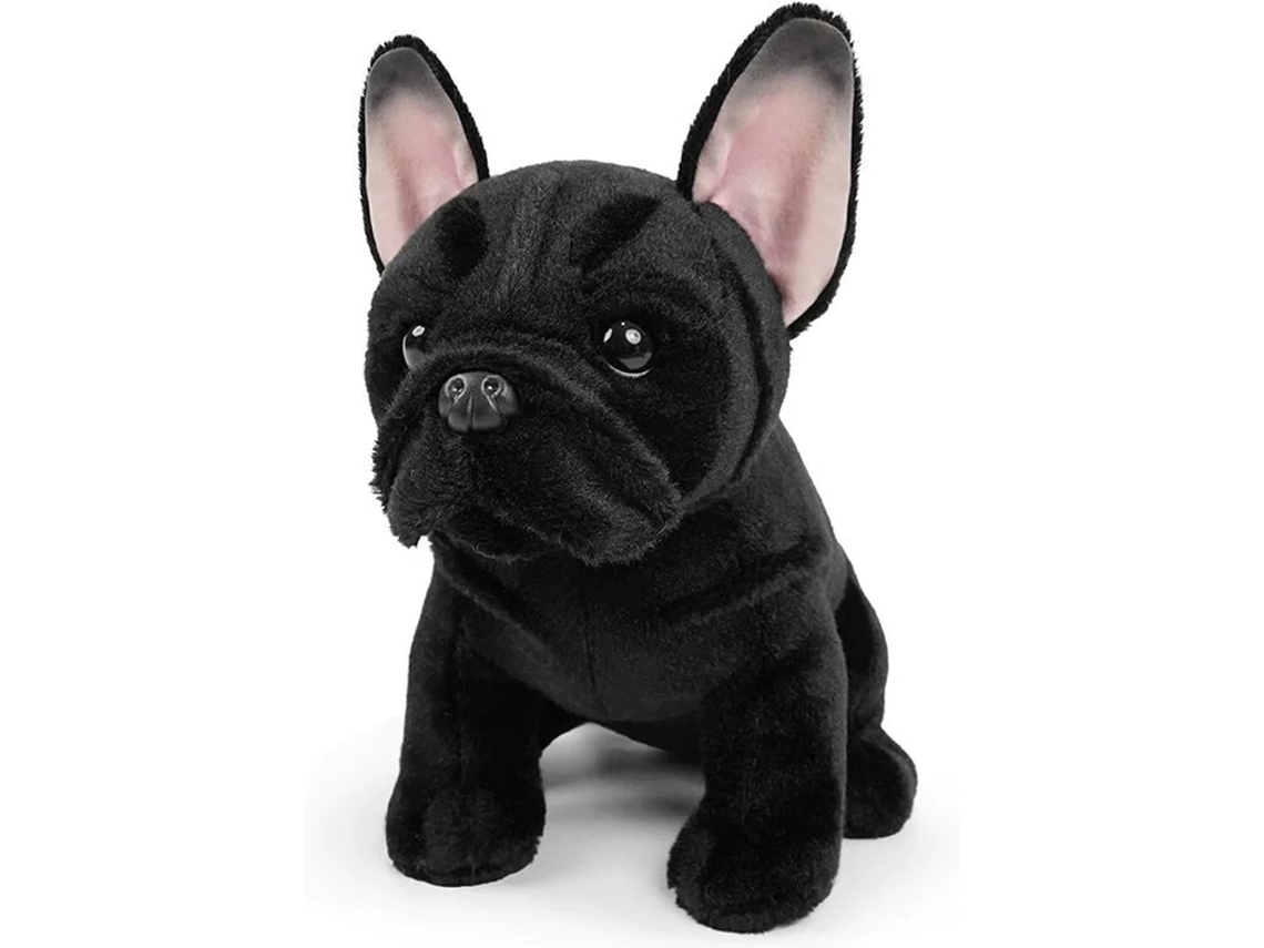 Brinquedo de pele de buldogue francês, Macio para decoração e presente