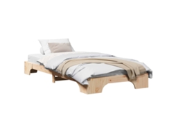 Estrutura da Cama Natural 90 X 190 Cm MAISON EXCLUSIVE