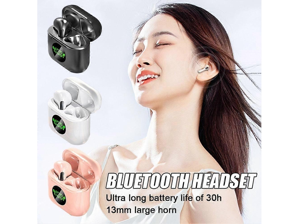 Fones De Ouvido Sem Fio Bluetooth 5.3 Com Display Led Ly Ebike