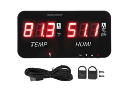 Termômetro Higrômetro Digital LED TA623A S/MARCA