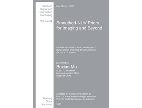 Livro SmoothedNUV Priors for Imaging and Beyond de Boxiao Ma (Inglês)