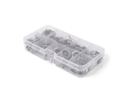 Kit Reparo Guia Vara Pesca Aço Inox 80 Peças
