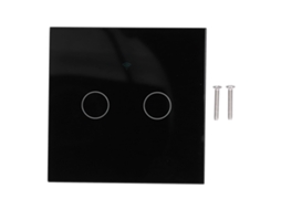 Interruptor Inteligente Touch Voice Zigbee Tuya 100 240v Preto