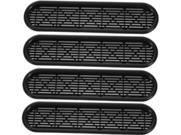 Conjunto De 4 Peças Para Ventilação De Móveis, Incluindo Tampas De Ventilação Para Armários E Gabinetes.