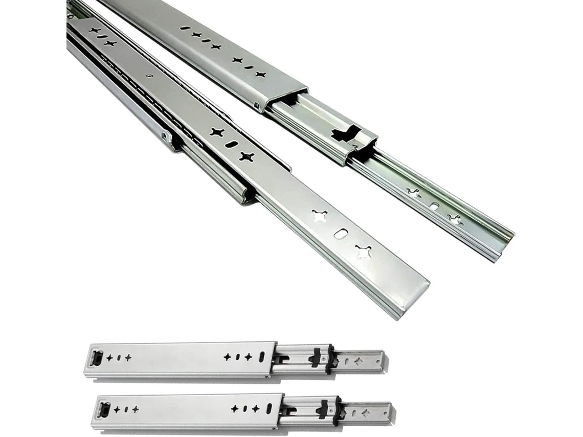 Corrediças de Gaveta com Amortecimento Topbathy, 2 Peças