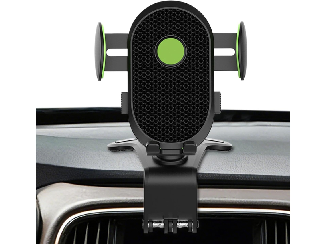 Suporte Genérico Para Celular De Carro Ajustável Antiderrapante Absorve Impactos Painel Apoio Braço, Retrovisor