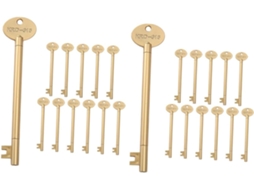 Nuobesty Conjunto De 24 Canetas Gel Modeladoras Em Formato Chave,