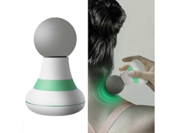 Mini Aparelho Inteligente De Massagem Vibratória Para Relaxamento Muscular Corporal Completo, Estilo: Modelo Comum (verde)