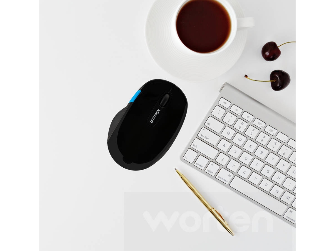 Rato MICROSOFT Sculpt Confort (Wireless - Regular - 1000 dpi - Preto)