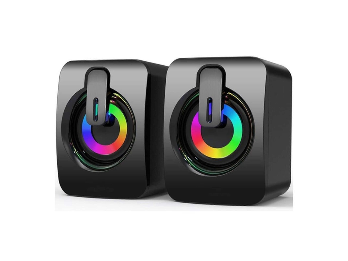 Alto Falantes Estéreo Surround Para Computador, Alto Falantes Usb De 3,5 Mm Para Pc, Laptop, Notebook. Olysi Shop