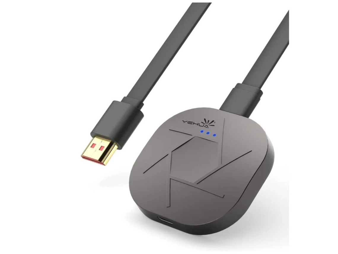 Dongle De Exibição Sem Fio Prata