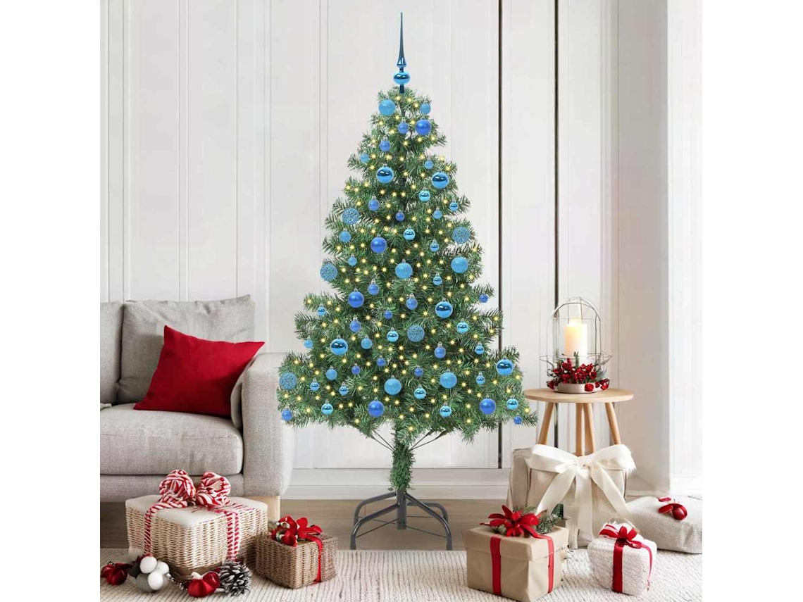 Vidaxl Árvore De Natal Verde 180 Cm Pvc