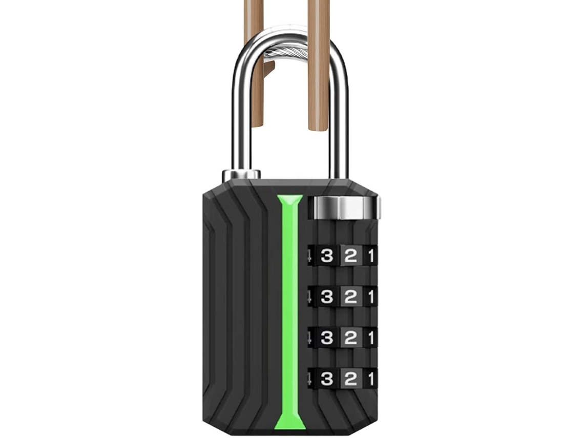 Cadeado Portátil Sem Chave Para Armário De Academia, Ideal Para Proteção De Bagagem Em Viagens