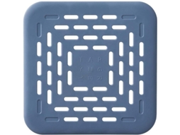 Capturador De Pelo Para Drenaje De Regadera, Tapón De Silicona Duradero Para Baño, Bañera Y Cocina (azul-3 Paquetes)