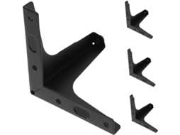 Conjunto De 4 Pés Triangulares Metal Para Móveis, Duráveis E Resistentes, Ideais Para Sofás E Uma Instalação Estável