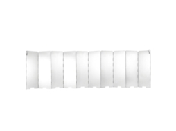 Protector de Vento Plegable 10 Placas para Fogões de Camping