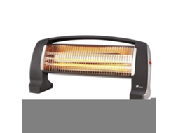 Fogão de Quartzo com 3 Configurações de Calor pot. 1200W e Oscilação Automática Mantenha sua casa aquecida e confortável com este fogão THULOS
