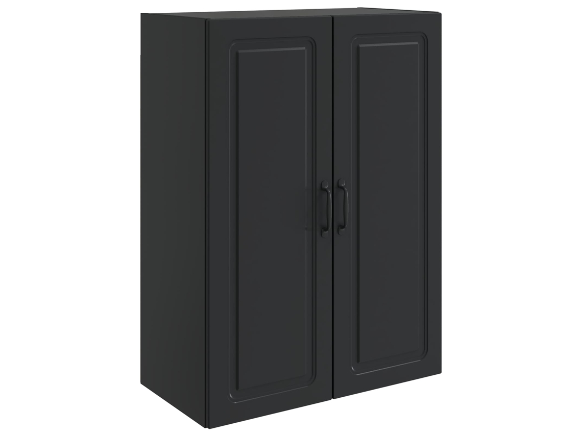Maison Exclusive - Armário De Parede 66 X 34,5 X 90 Cm Derivados De Madeira Preto