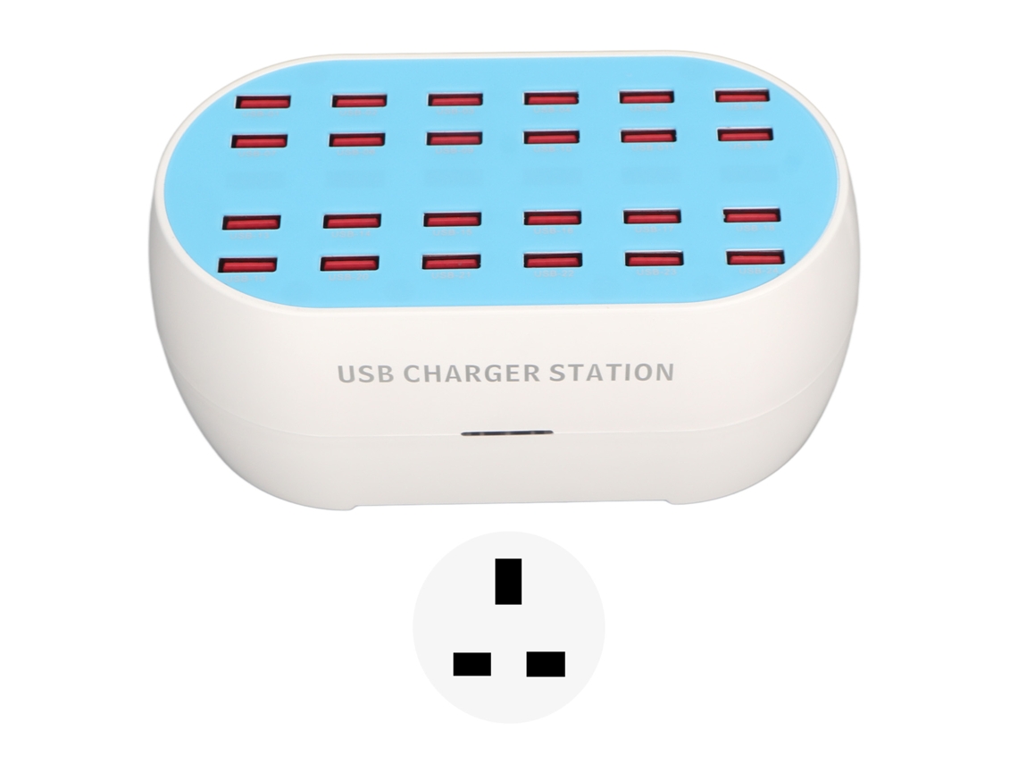 Estação de Carregamento Usb LAXISCREED 24 portas 160w